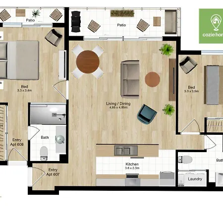 The Harbour View Condo Cairns Exterior photo